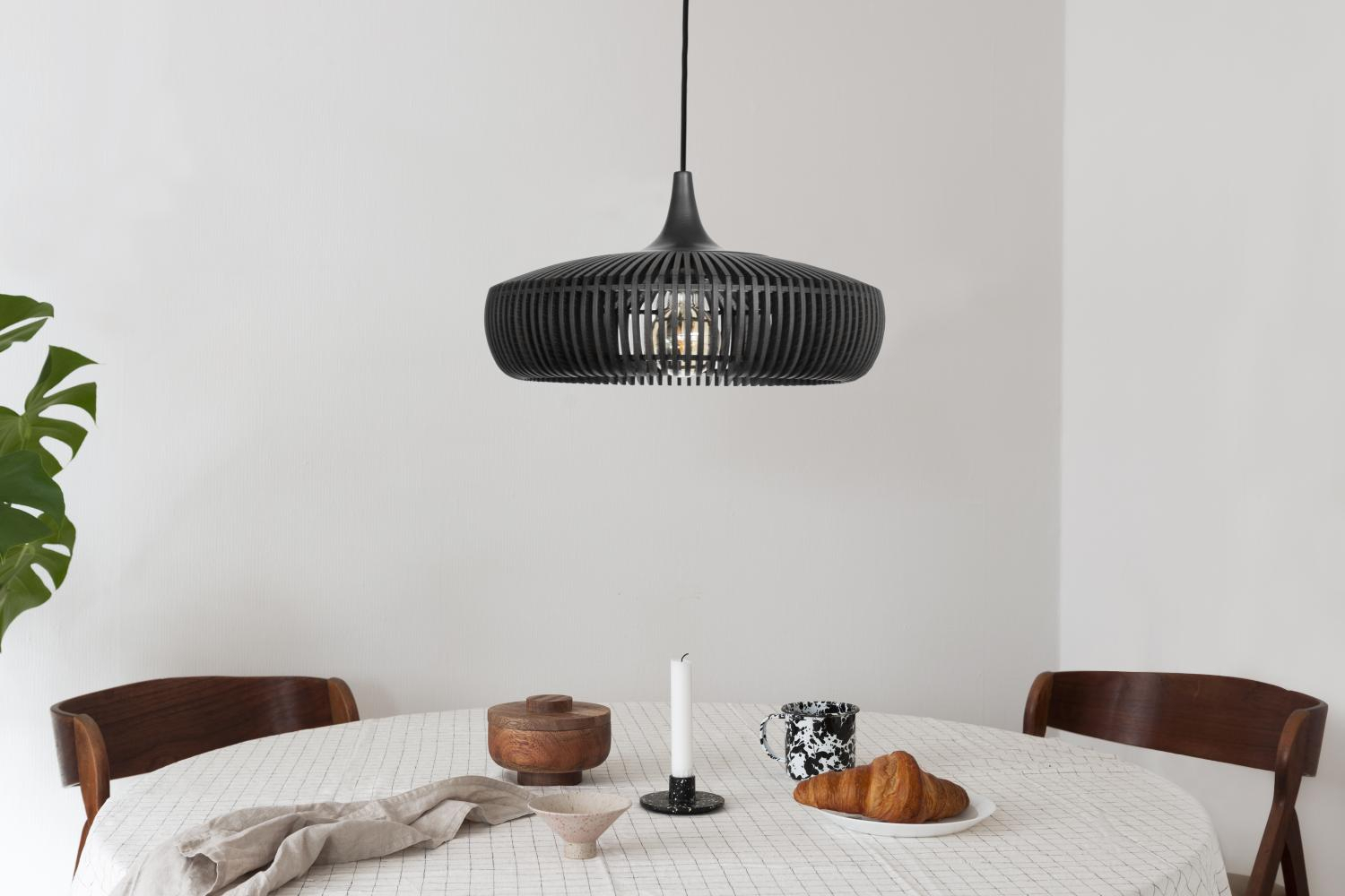 Clava Dine Wood Leuchtenschirm Schwarz 1