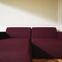 Pyllow 2-Sitzer Ecksofa Récamiere Links Brombeer 5