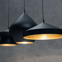 Beat Flat Led Pendelleuchte Schwarz 1
