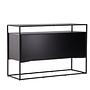 Kingsport Coffee Table MDF Smoke Black 5