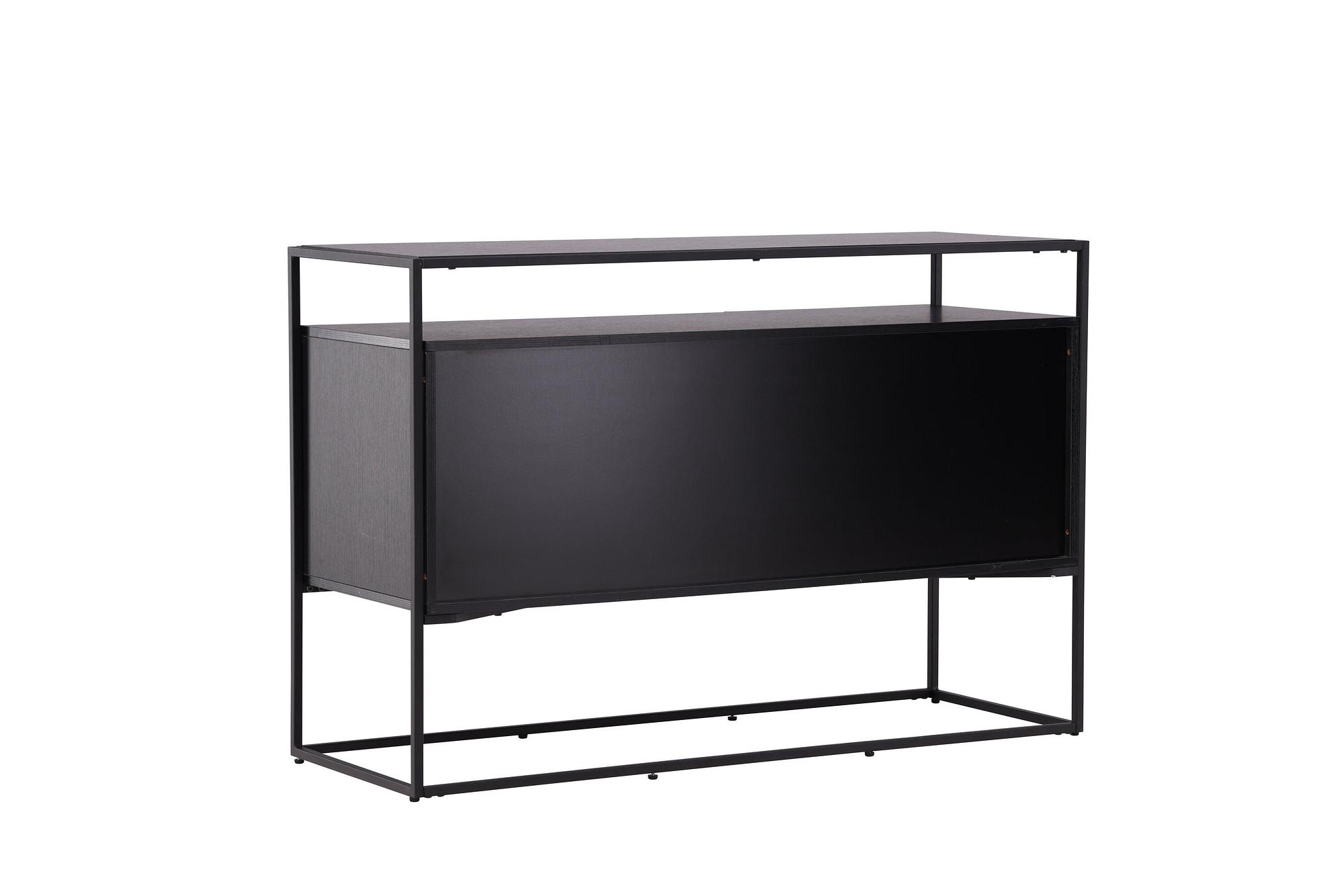Kingsport Coffee Table MDF Smoke Black 5