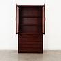 Mahogany showcase 1970 Jahre 3