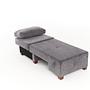 Perenna 1-seater module right Chenille Grey 5