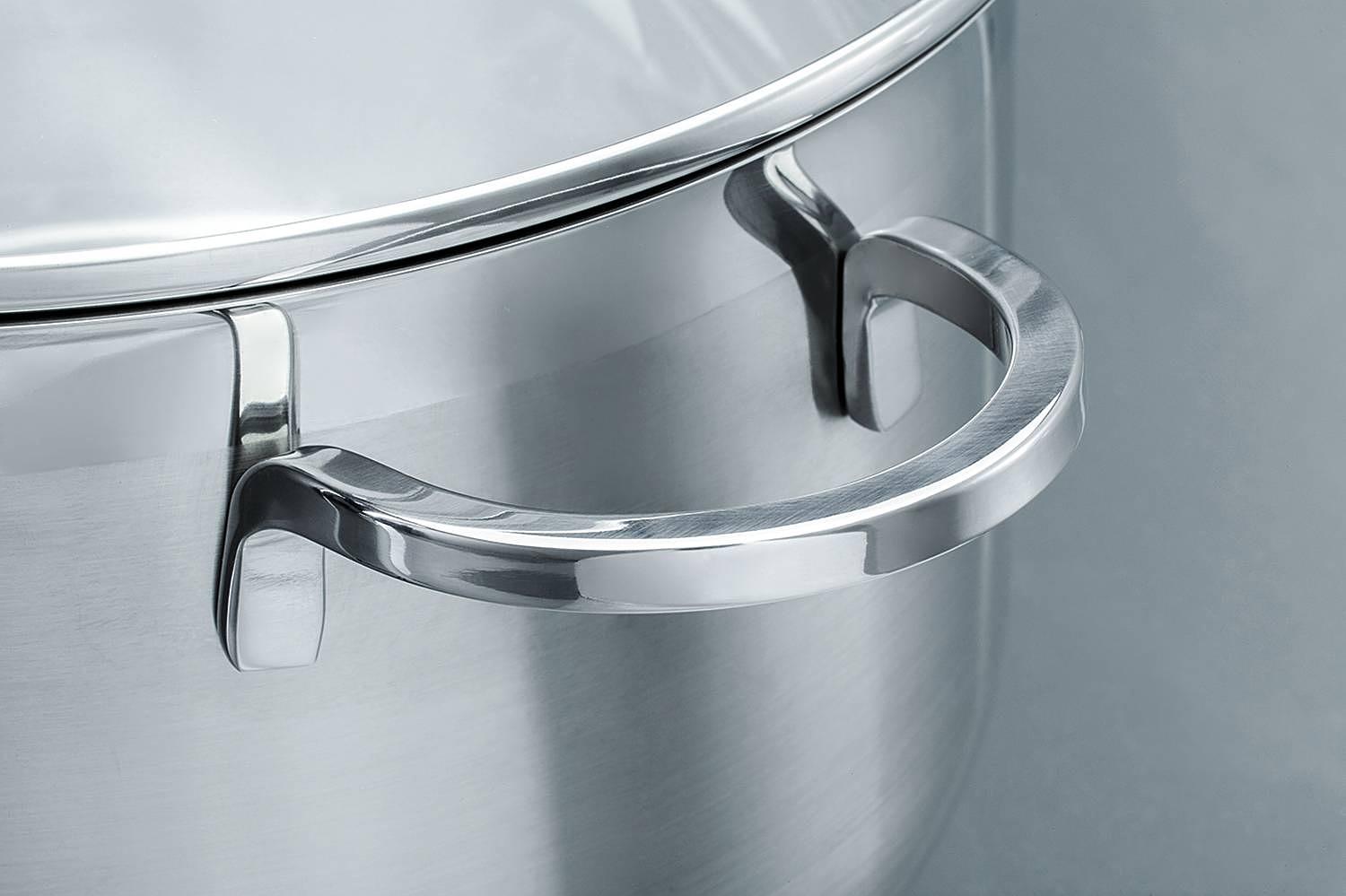 14x Cookware set Alara Stainless Steel Silver 2