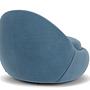 Babette Drehsessel Velour Lux Shadow Blue 3