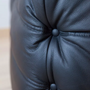 Togo Ecksofa Madras-Leder Schwarz 9