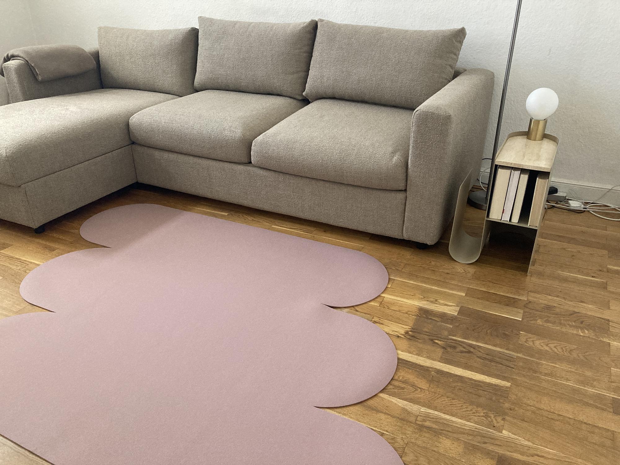 Graphics Teppich Wolle Rosa 1