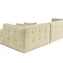 Cady Sofa Chaise Longue Right Light Green 5