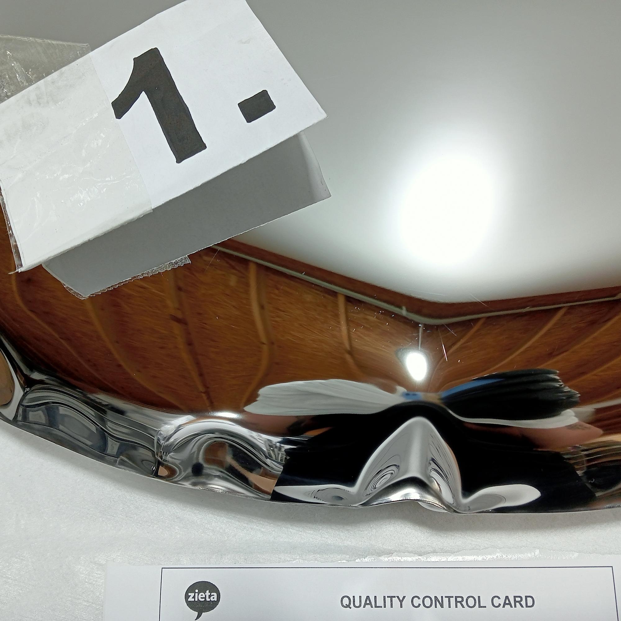 Rondo Mirror 750 Stainless Steel Inox Polished Silver 3