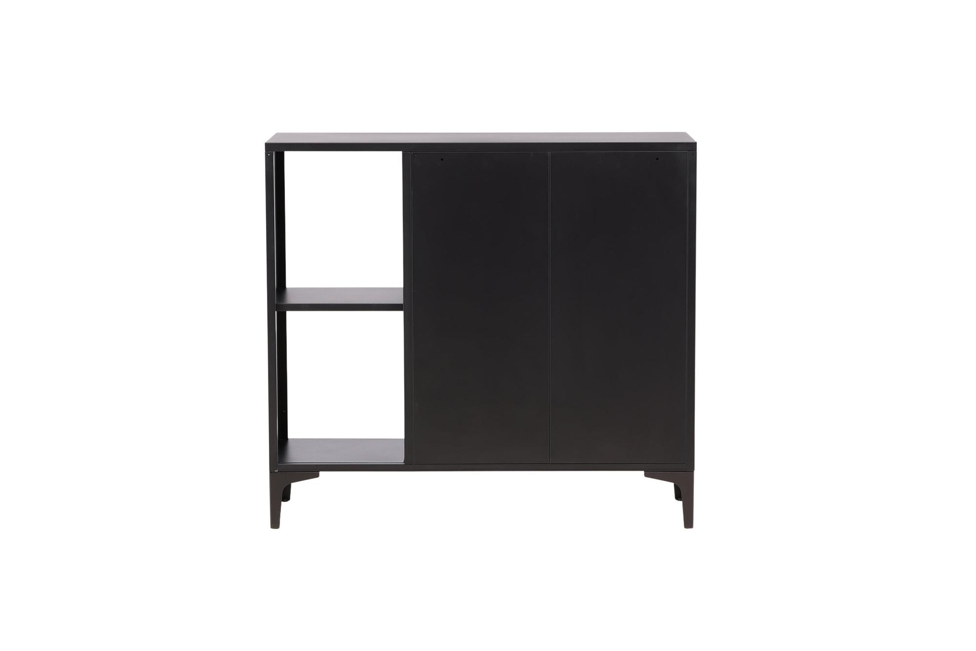 Plate Cabinet Steel Black 6