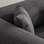 Gio 3-Sitzer Sofa Schwarzgrau 8