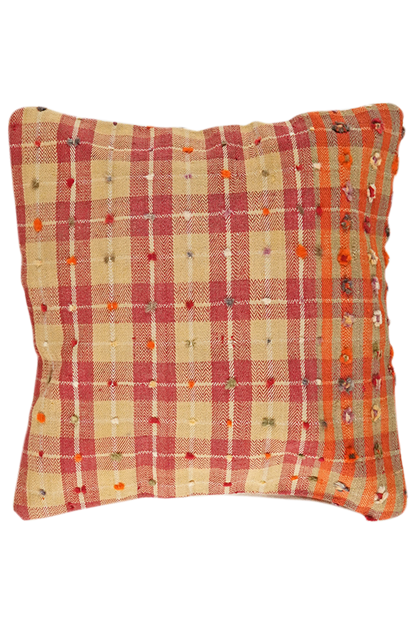 Kilim Kissenbezug Baumwolle Mehrfarbig 3