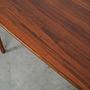 Walnut table Brown 1970s 14