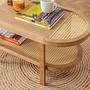 Nala 42 Coffee table Brown 2