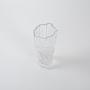 Ice glass vase 1970s 3