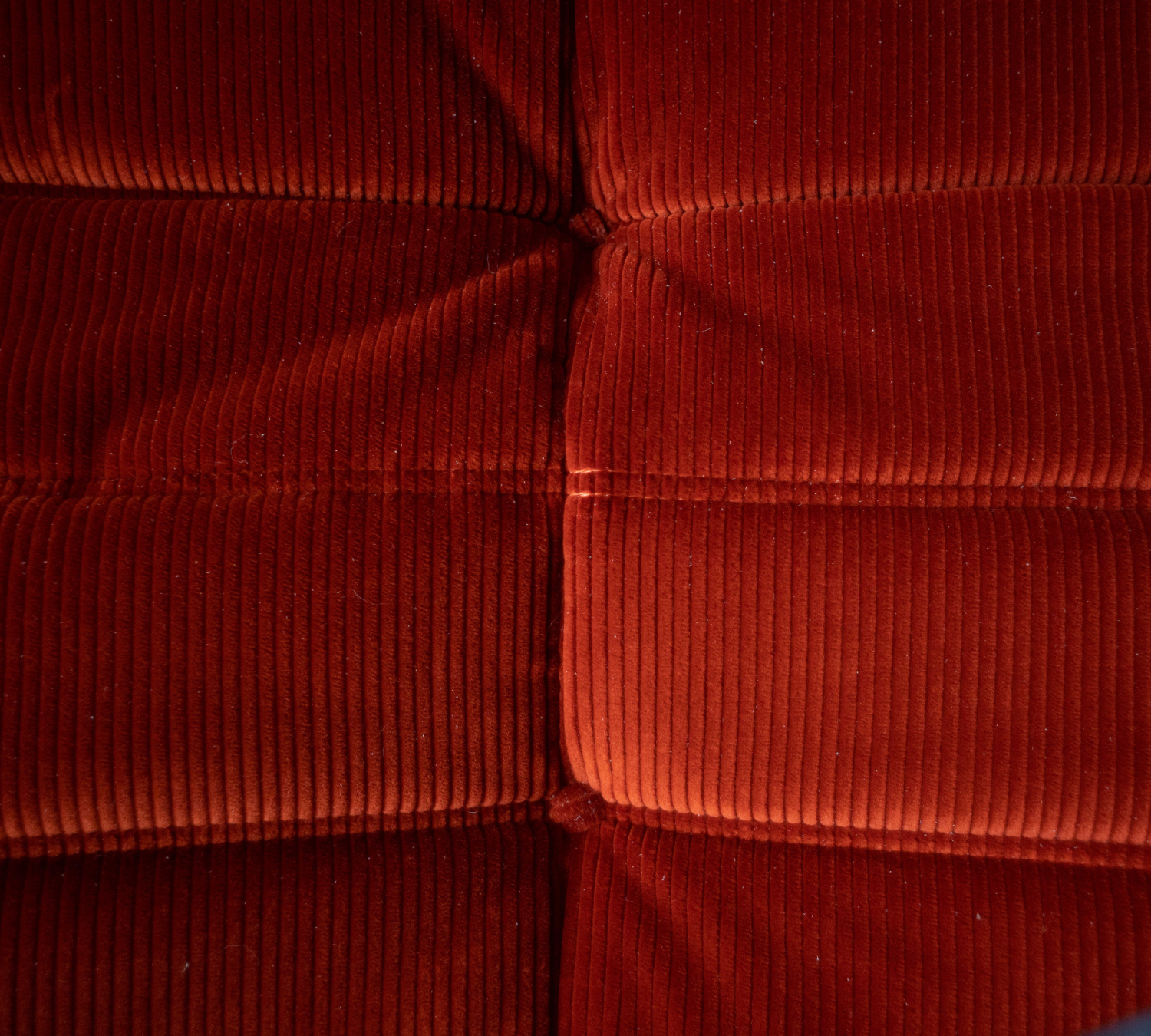 Togo Lounge Set 3-pc. Cord Orange 6