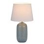 Glowing Hug Table lamp ceramic light blue 1-bulb 0