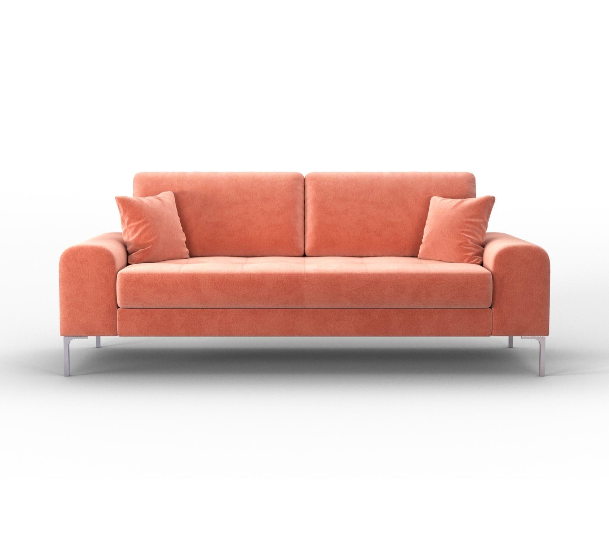 Rime Sofa 2-Sitzer Korall EU Produktion Öko-Tex  0