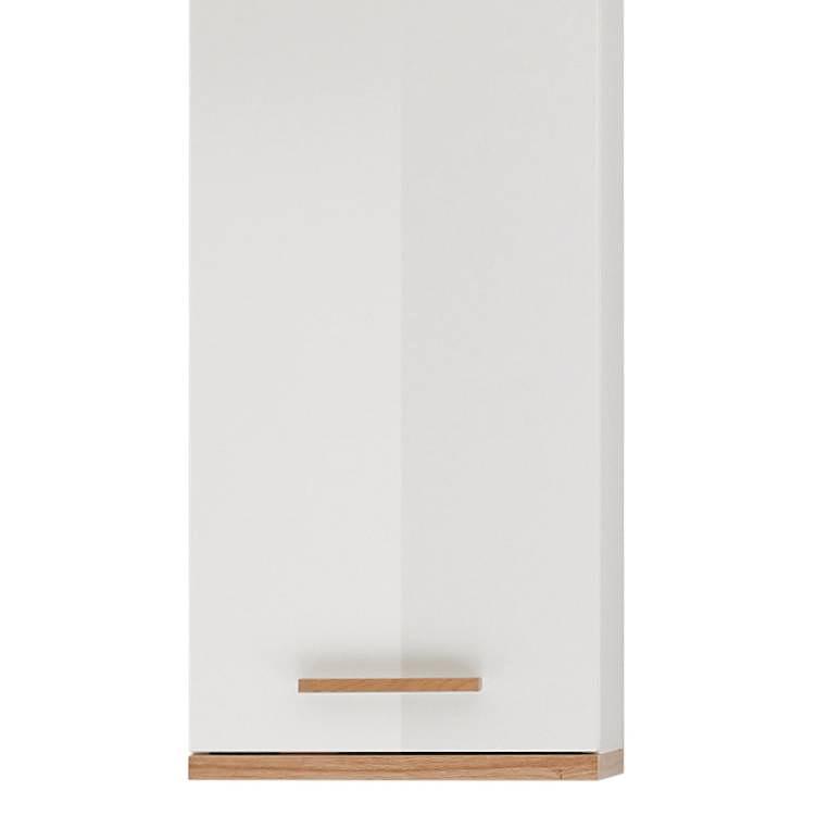 Wall Cabinet Quickset 923 Riviera Oak Decor White 2