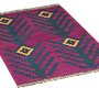 Kilim Gashgai Teppich Lila 2