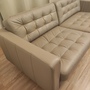 Landskrona Sofa 3-Sitzer Leder Beige 2