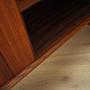 Vintage Sideboard Teak Wood Brown 1960s 11