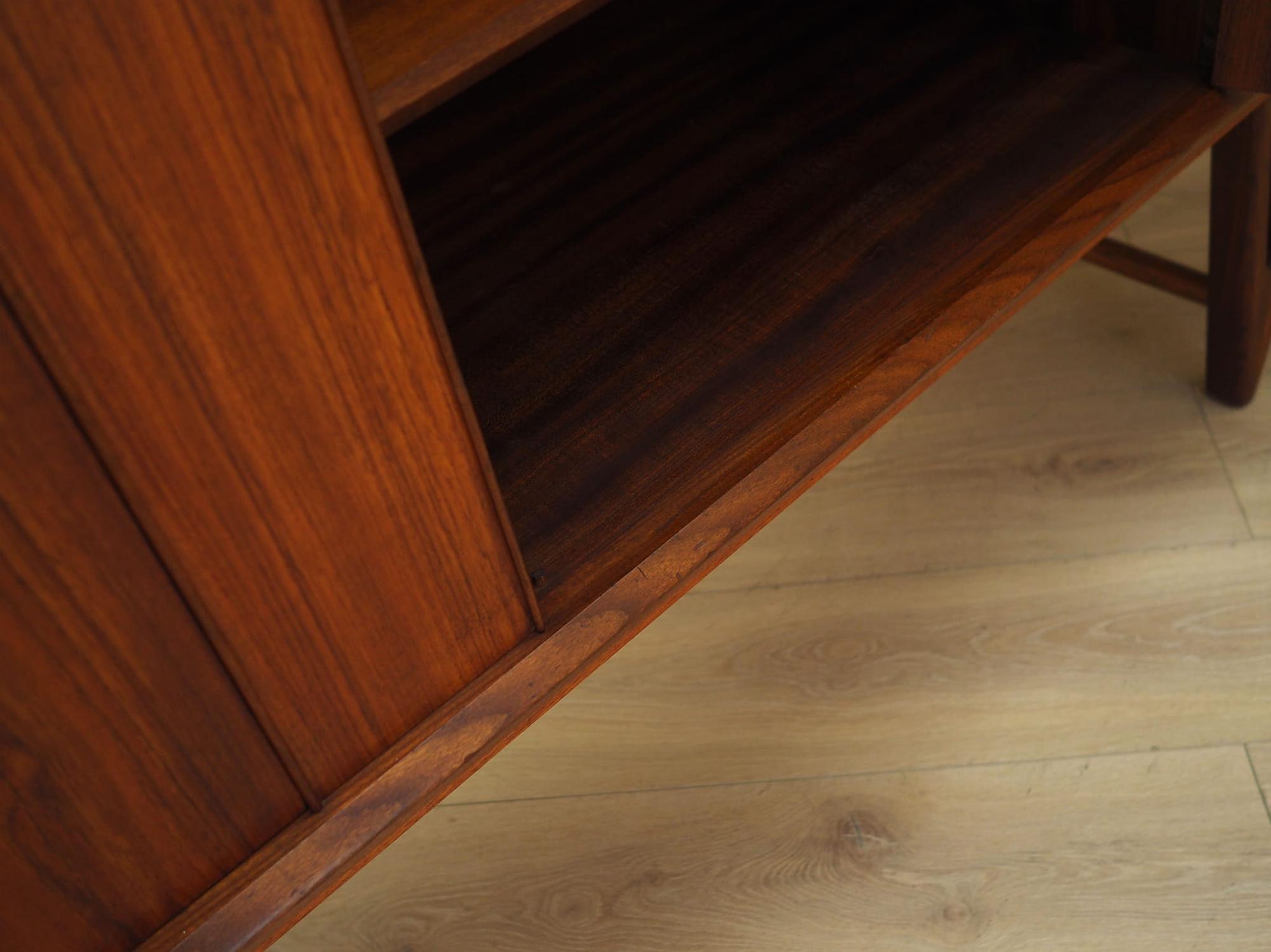 Vintage Sideboard Teak Wood Brown 1960s 11