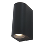 Outdoor Collection I LED-Wandleuchte 2-flammig Schwarz 3