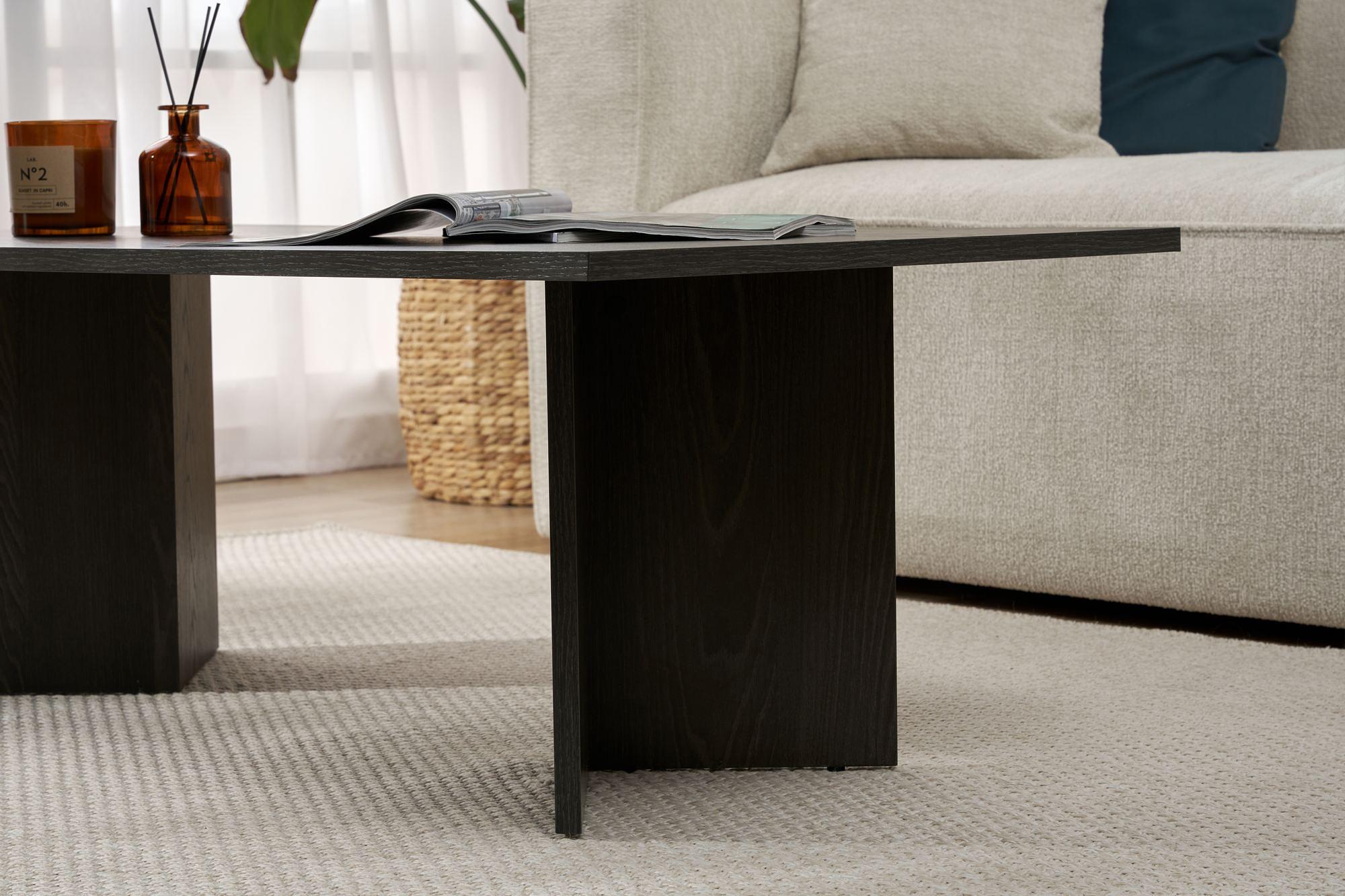 Sabin Coffee Table VNT Lumiere Black 4