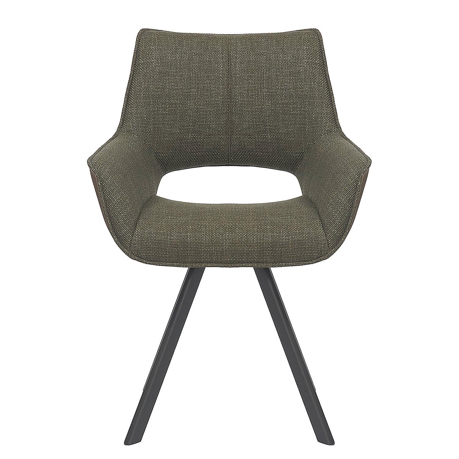 2x Armchair KISEL Dark Brown 1