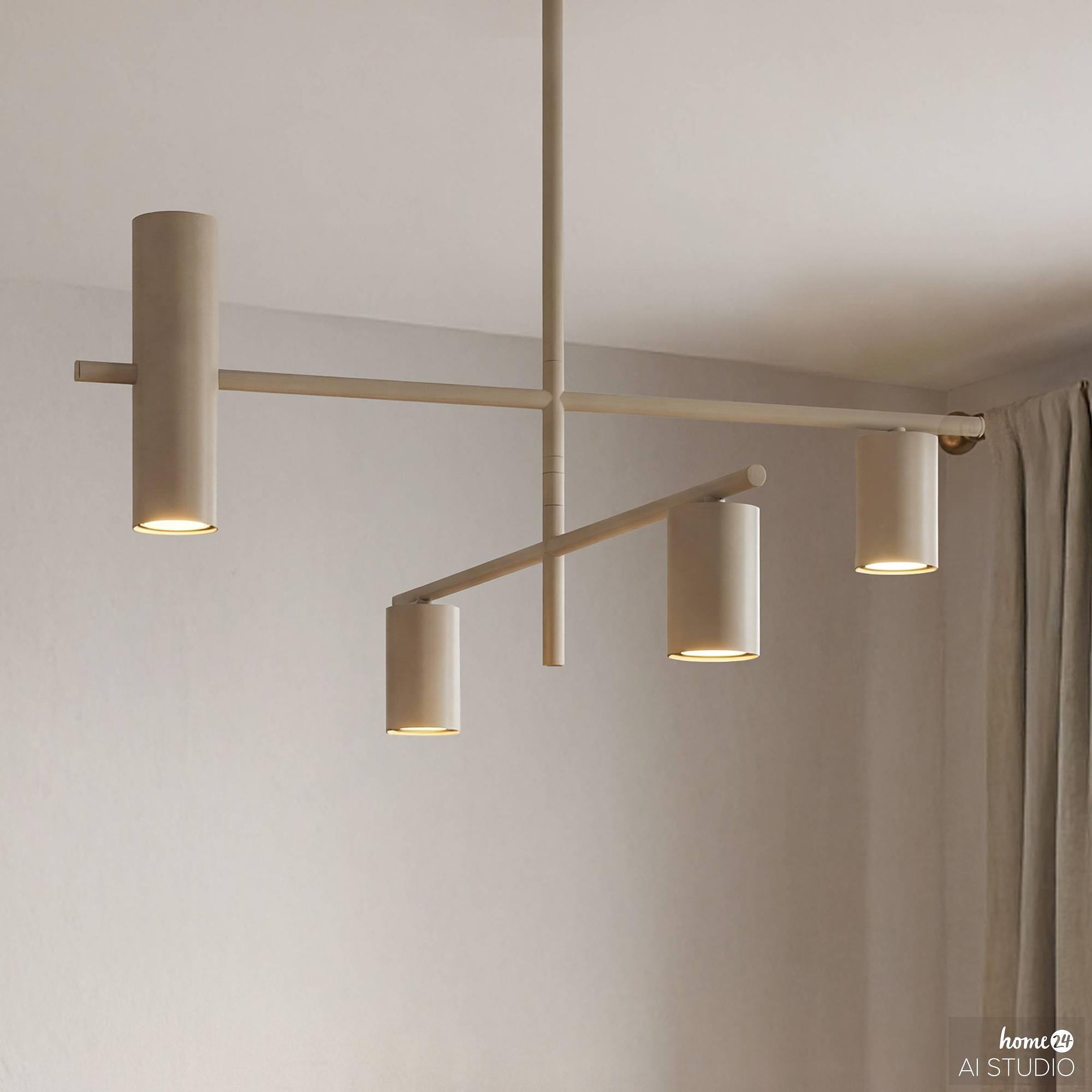 Ceiling light HOVIA 5-Light Cross arm Iron 1