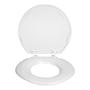 WC-Sitz Torino XXL Duroplast / Kunststoff Weiß 4