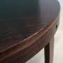 Vintage Beistelltisch Holz Braun 1960er Jahre 7