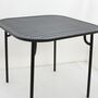 Week-End Gartentisch 85x85cm Schwarz 1