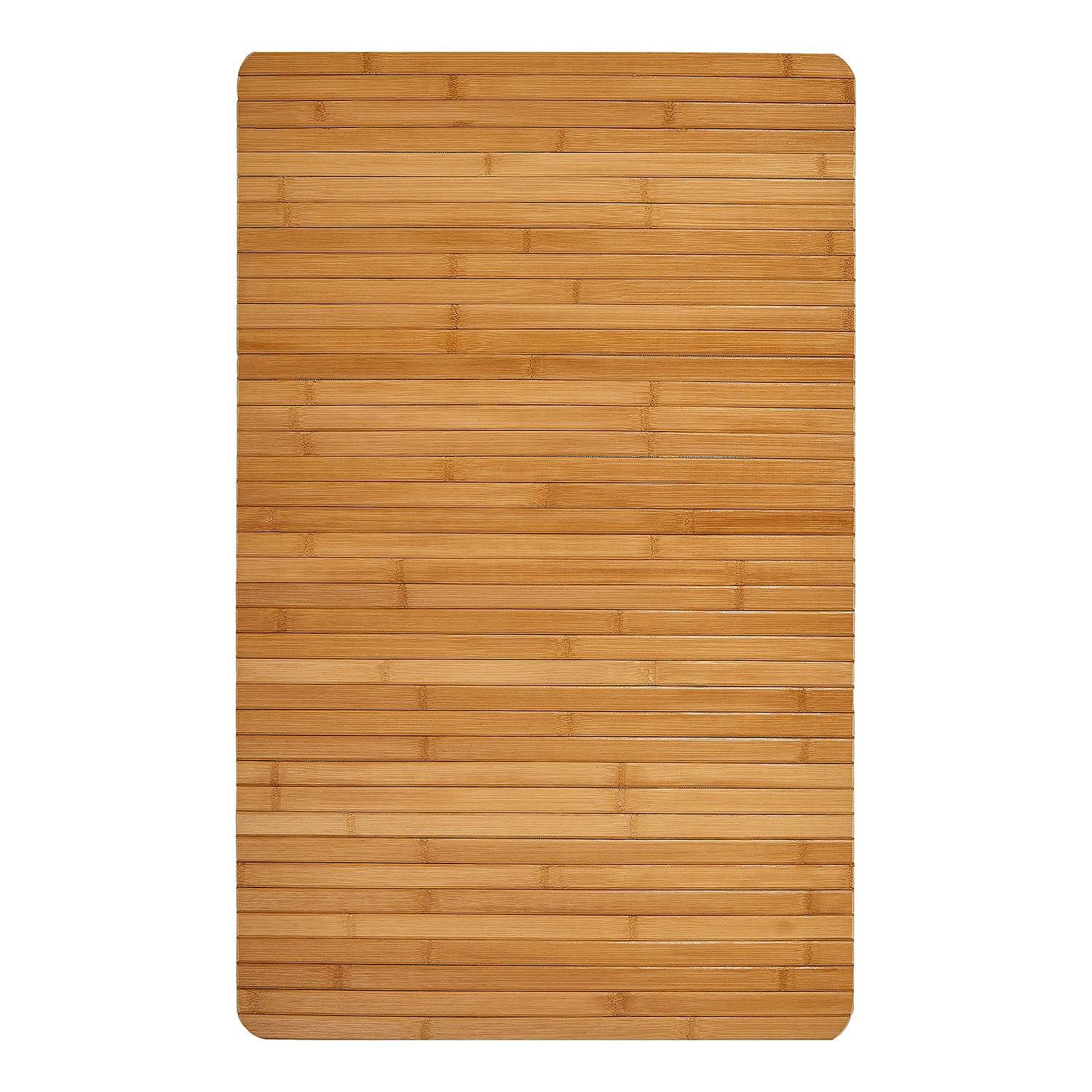 Holzmatte Bambus 50 x 80 cm 1