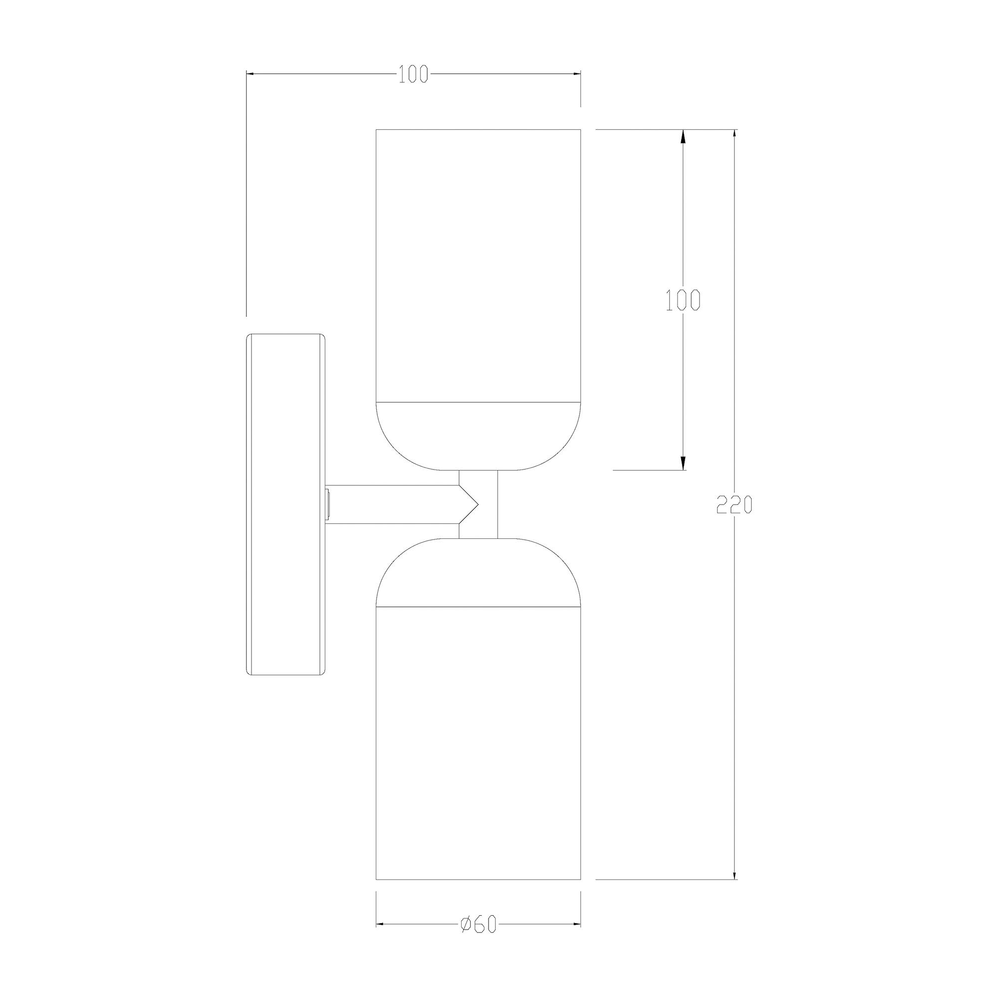Nimi Akku-Wandleuchte 3-Stufen-Dimmer inkl. Fernbedienung 4
