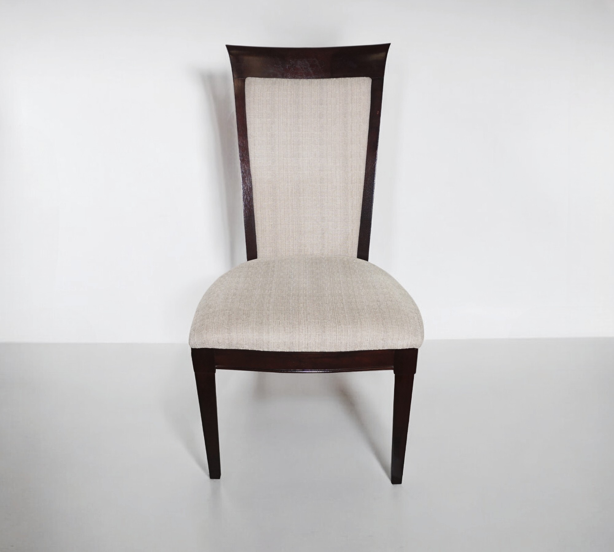 Dining chair solid wood upholstered 0