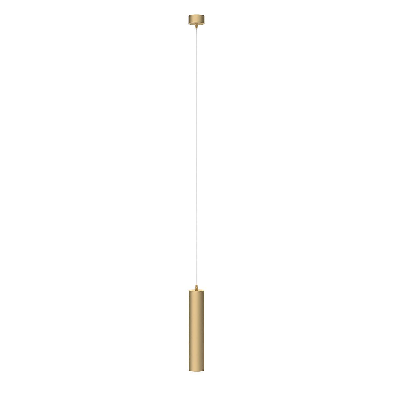 Focus Pendelleuchte Aluminium Gold 1-flammig 1