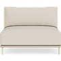 Vincent Outdoor 1-Sitzer Modul Sandshell 0