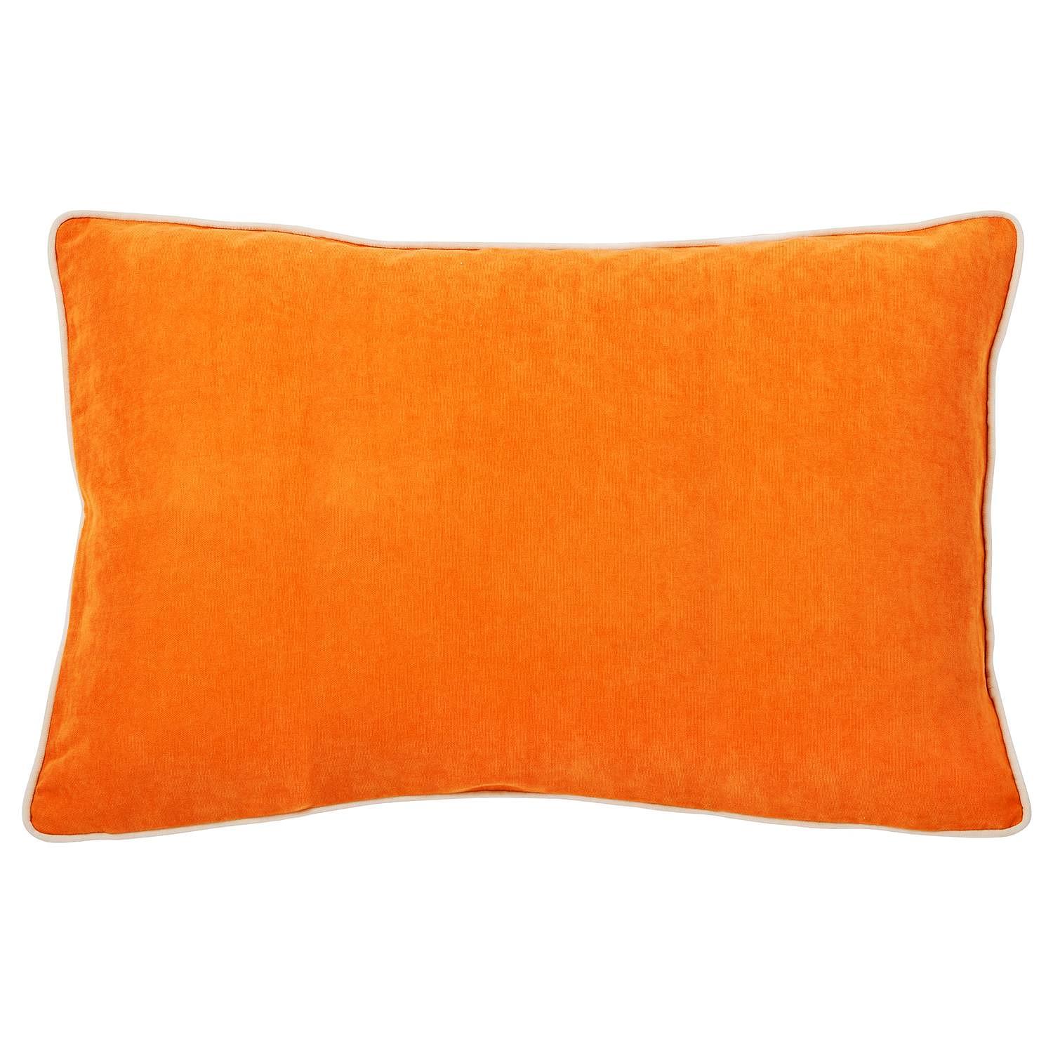 Kisssenhülle Joy Samt Orange 40 x 60 cm 0