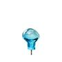 Bubble Wandhaken Klein Glas Blau 3