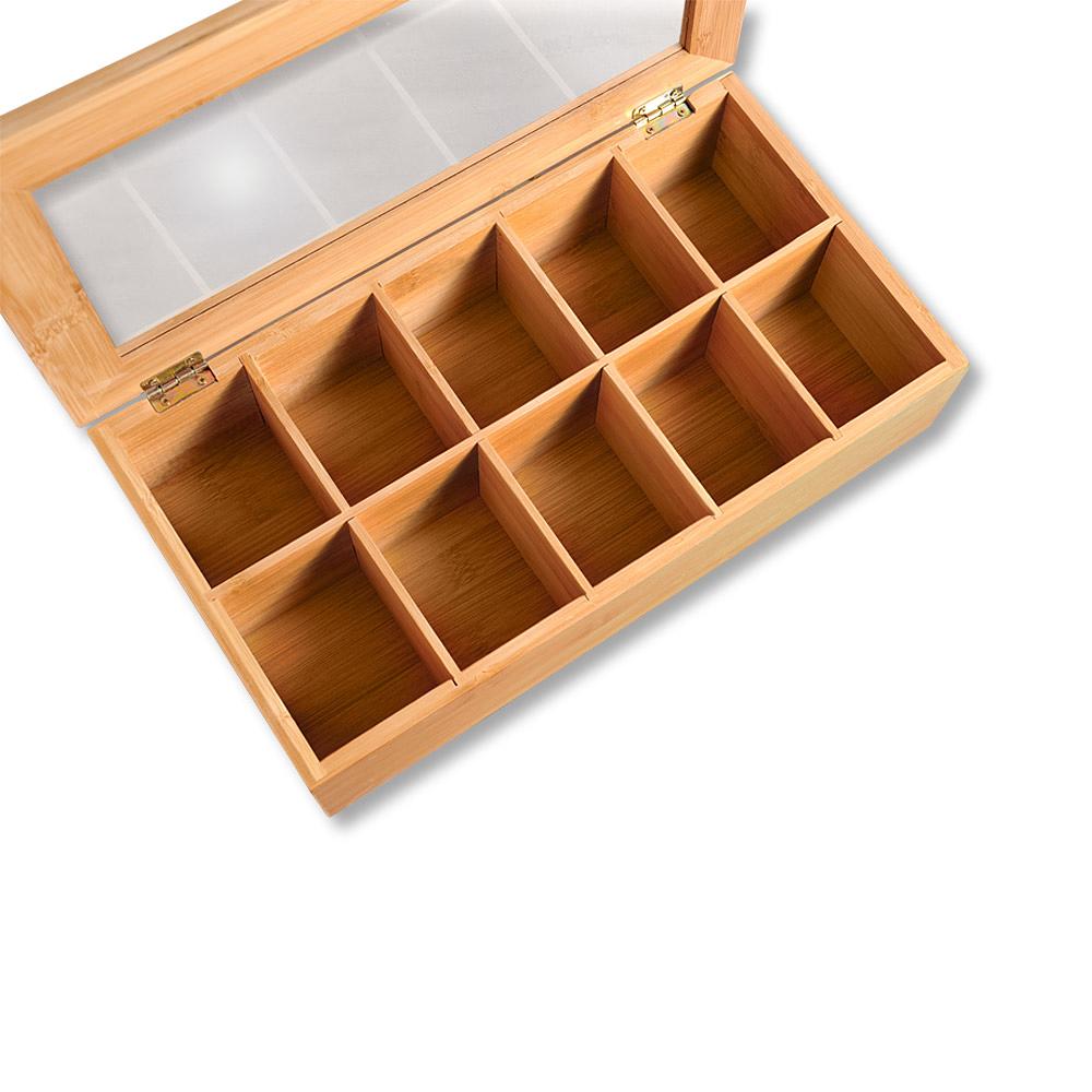 Achai Typ B Teebox Bambus Braun 4