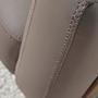 Sofa 2-Sitzer Leder Grau 6