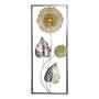 Wanddekoration Rena Eisen Silber / Creme 0