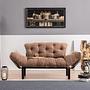 Nitta Sofa Bed 2-Seater Light Brown 1