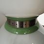 Tischlampe Metall Glas 1970er Jahre 5