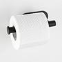 Toilettenpapierhalter Orea II Edelstahl Schwarz 1