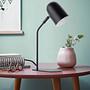 Tong Table lamp Iron Black 1-bulb 2