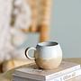 4x Cup Paula Stoneware Grey 0