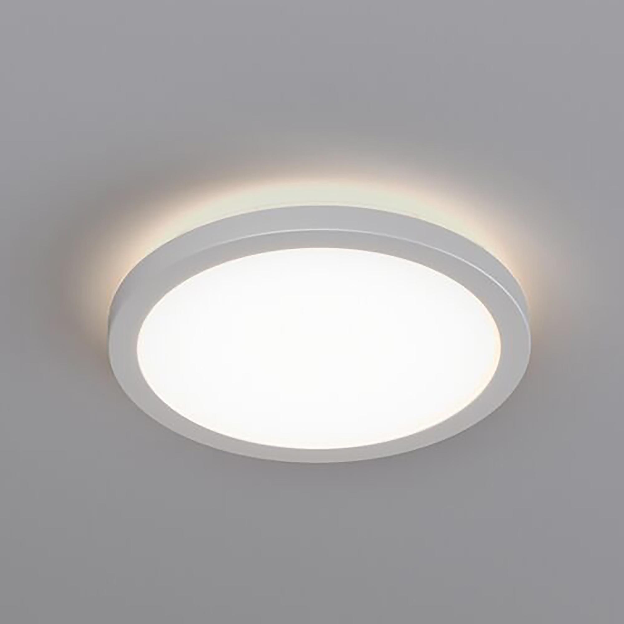 Atria Shine LED-Deckenleuchte Kunststoff Weiß 19 cm 0